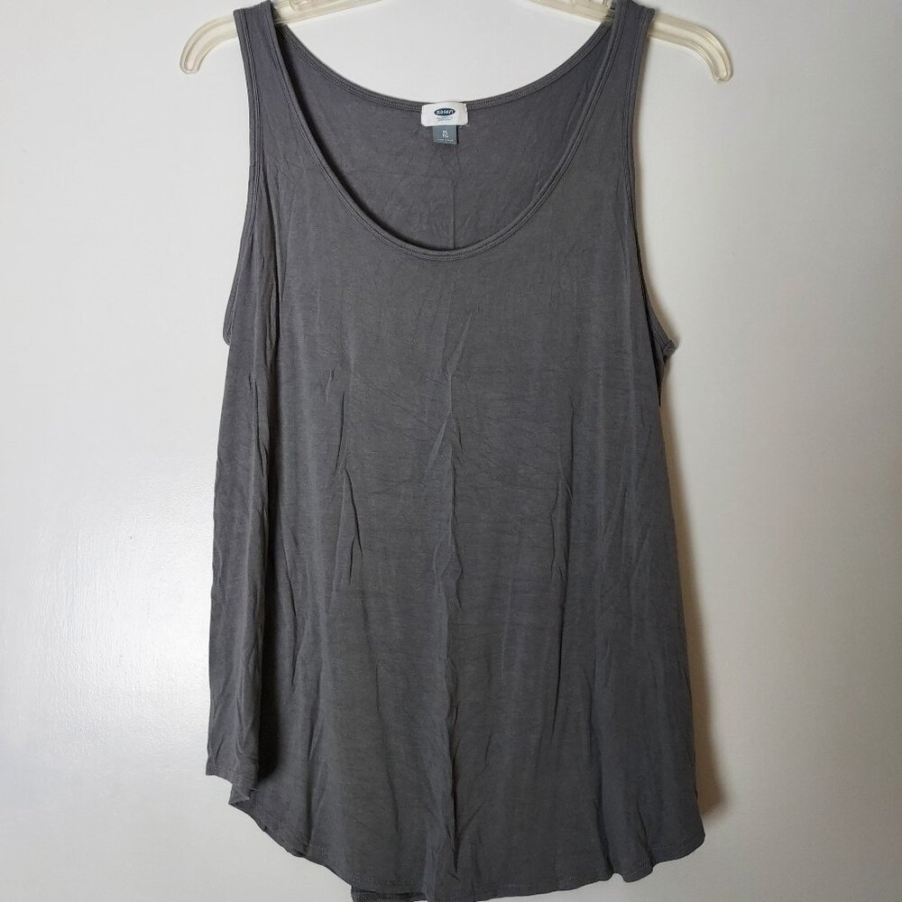 XL Gray Dressy Women's Old Navy Tank Top